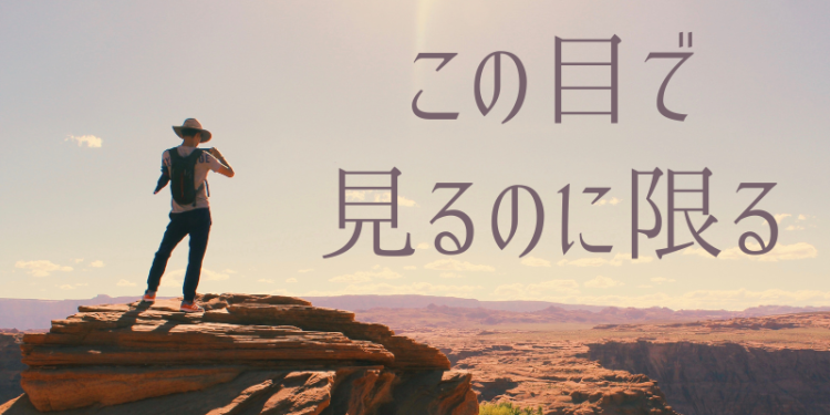 この目で見るのに限る